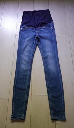 Tehotenské rifle h&m mamam super skinny, h&m,38