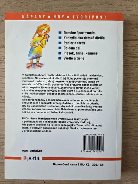 Kniha jana hanšpachová - hry pre mamičky s deťmi, 