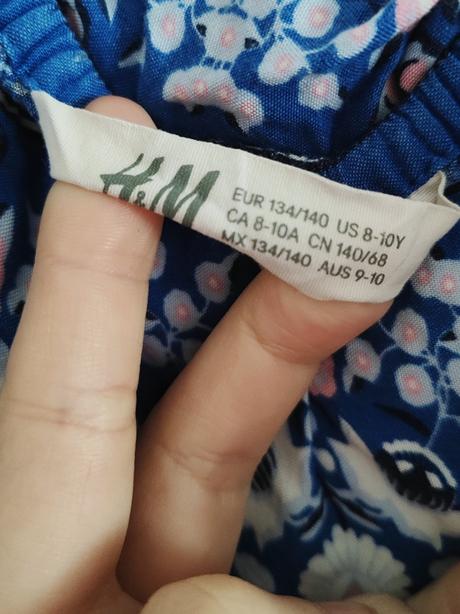 Letné dlhé šatky h&m, h&m,134