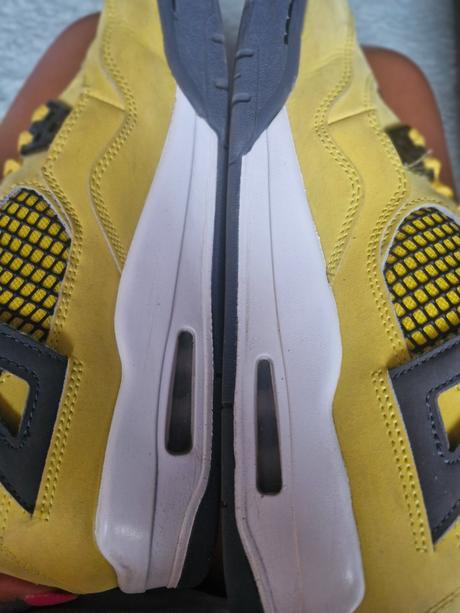 Tenisky air jordan 4 lightening blesk, air jordan,40