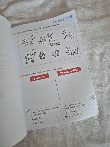 Pracovné listy k čítanke,