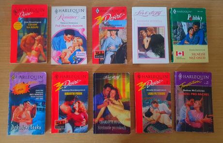 Knihy harlequin a love story za 0,20 eur, 