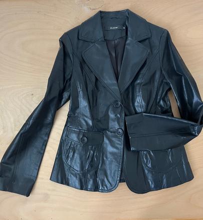 Kozene sako z pravej koze bunda kabat, 40