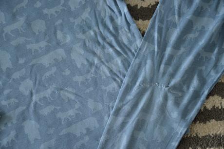 Zvieratkové pyžamko na doma 110/116, lindex,110