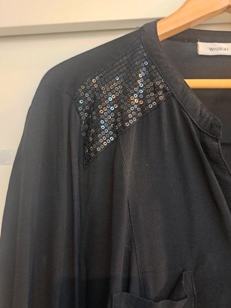 Čierna blúzka, c&a,50