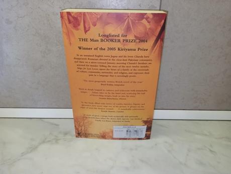 Nadeem aslam - maps for lost lovers, 