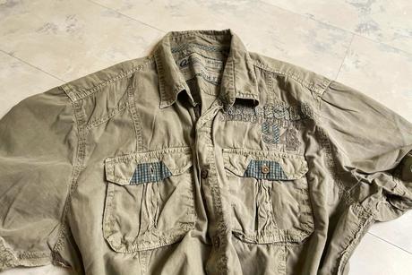 Športová vintage košeľa, s.oliver,l