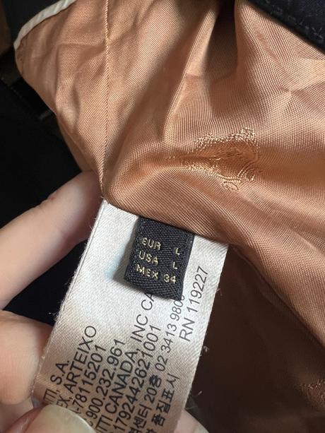 Massimo dutti trendy jesena bunda bundicka tmavomo, l