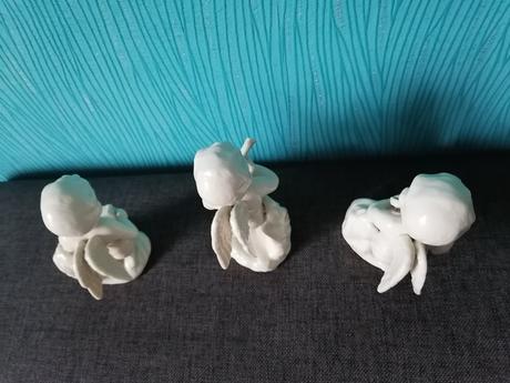 3 porcelánový anjelici, 