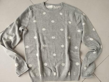 Guličkový pulóver, h&m,34