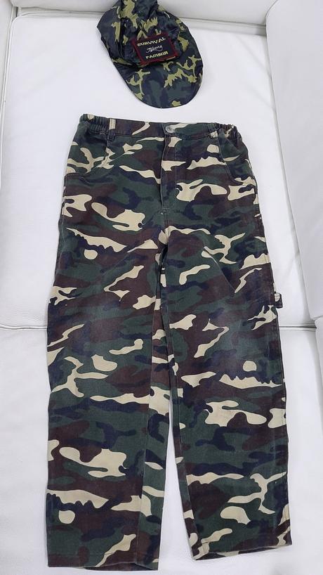 Vojak nohavice čistá bavlna, 116