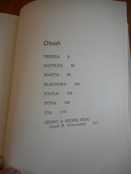 Sedem sŕdc, j.c.hronský,