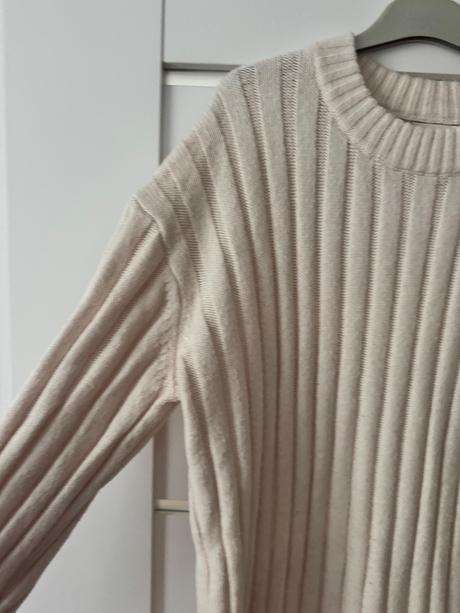 Kremove pletene šaty h&m, h&m,m