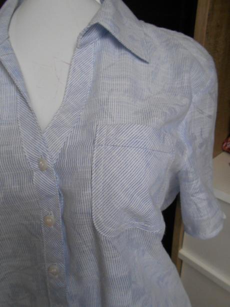 Polobavlnená vzdušná blúzka, l