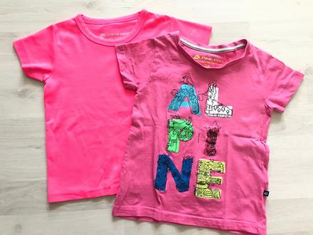 2x tricko alpine, alpine pro,104