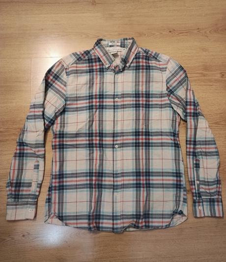 Kockovaná koseľa, h&m,m