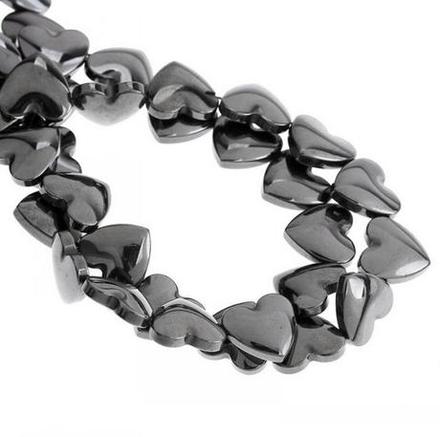 Hematitové srdiečka 13x12, 