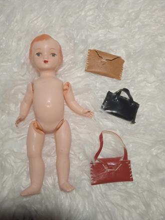 Retro technoplast bábika, 