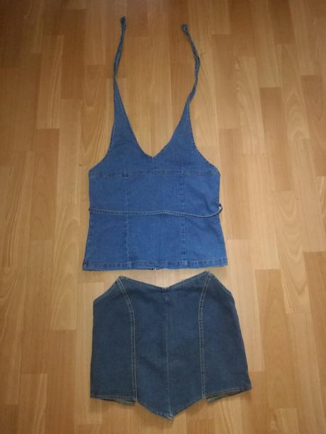 Džínsové topy s, s