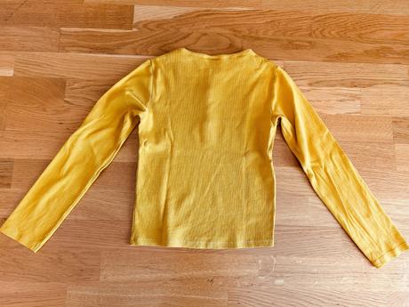 Zara žlté bavlnené tričko veľ.158/super stav, zara,158