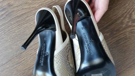 Celokožené lodičky, 38