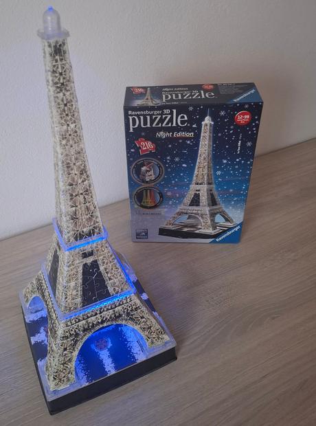 3d puzzle - eiffelova veža, 