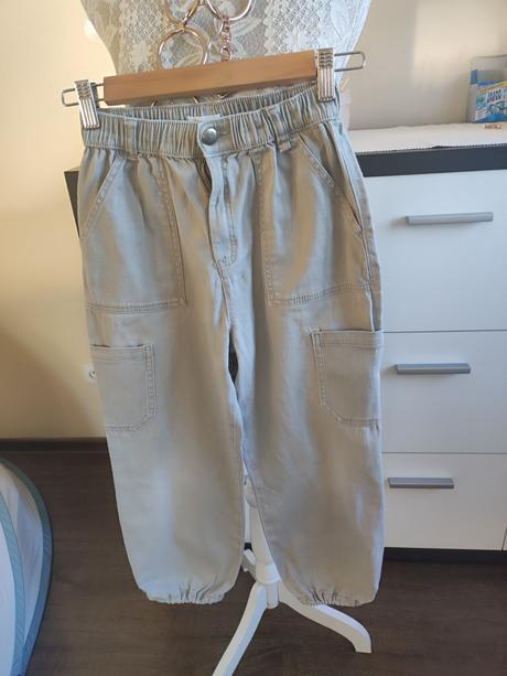 Detské cargo nohavice, reserved,140