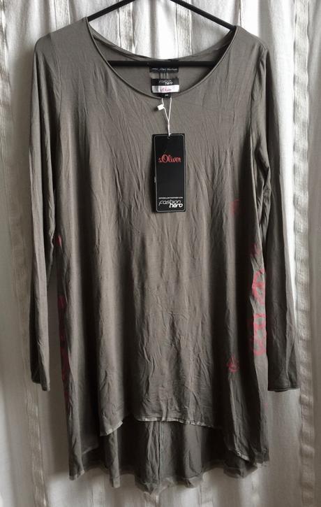 S.oliver dlhý top,tričko, tunika vel.40/m, s.oliver,40 / m