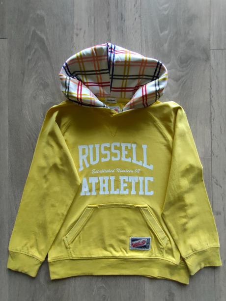 Tričko s kapucňou zn. russell athletic, veľ.128, 128