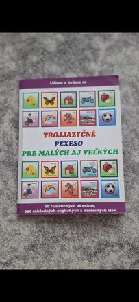 Trojjazyčné pexeso, 