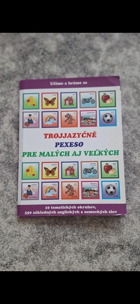 Trojjazyčné pexeso, 