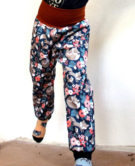 Softshell nohavice, líštičky, veľ. 74 - 128, 74 - 140