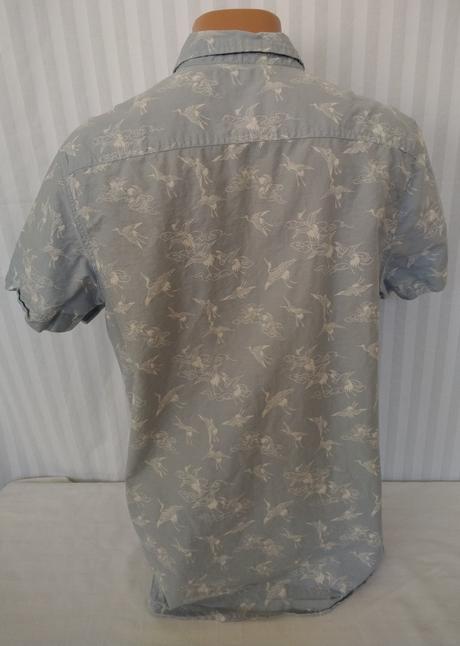 Pánska košeľa s bielym vzorom, cedar wood state, m