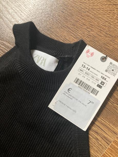 Crop top, zara,158