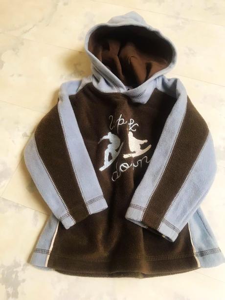 Flisová mikinka s kapucňou, 92