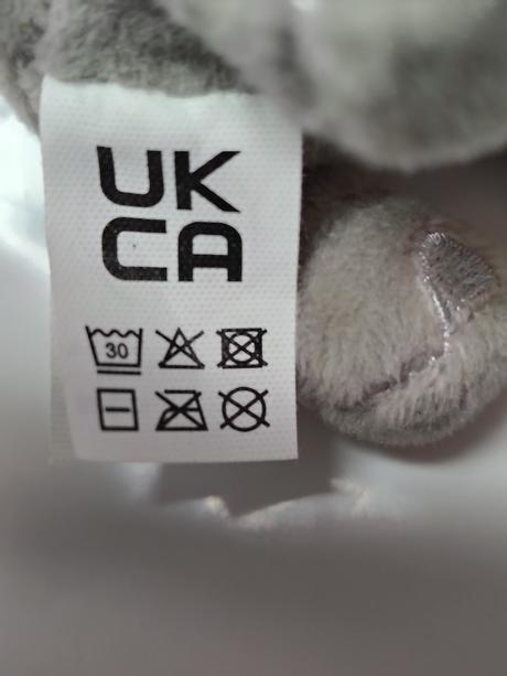 Plyšový nosorožec, kinder maxi ferrero, vud28, 