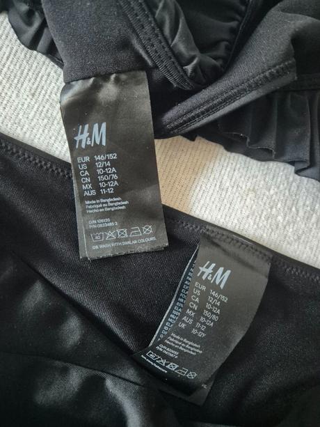 Dievčenské plavky, h&m,152