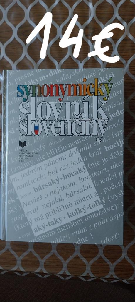 Synonymický slovnik, 