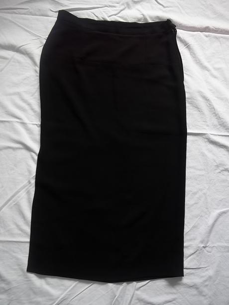 Dlhá čierna elegantná sukňa, 40