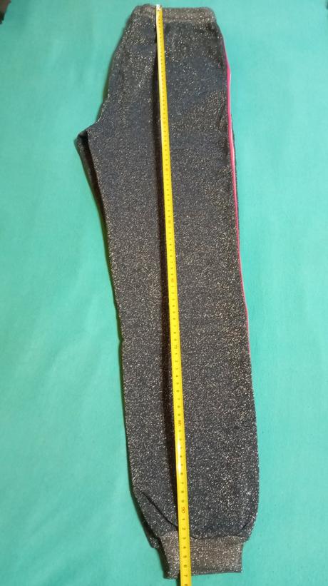 Trblietavé riflové nohavice, kik,164