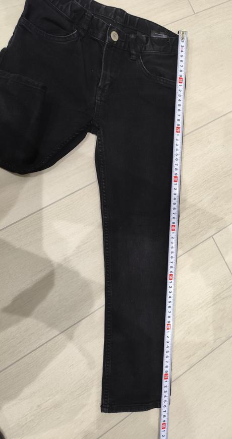 Predám dievčenské rifle, denim,128