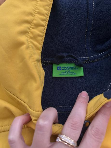 Softshellova bunda, mountain warehouse,140