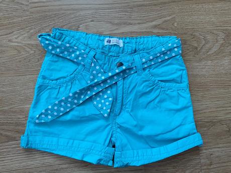 Modre kraťasy, h&m,110