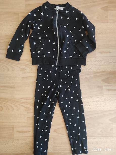 Tepláková súprava pre dievčatko 92, h&m,92