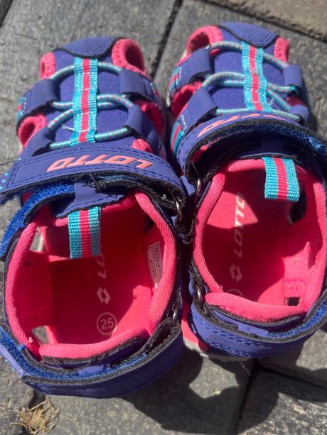 Teniskové sandálky 25, lotto,25