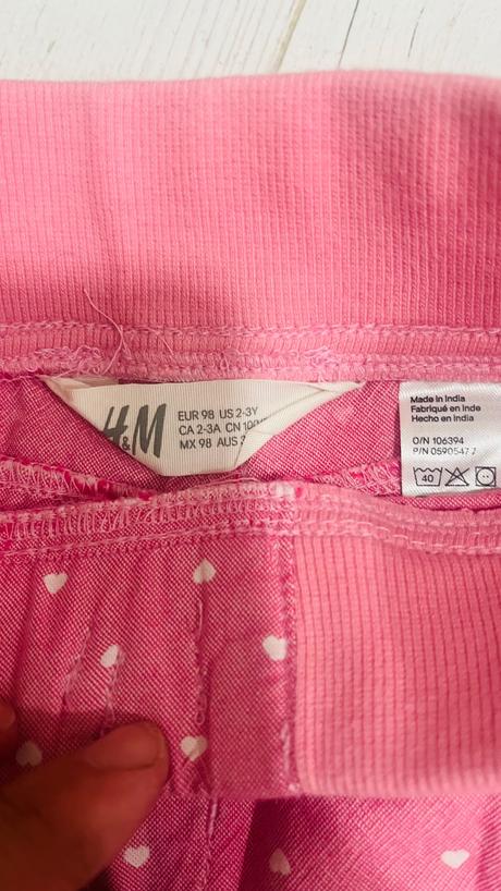 Nohavice 98 a 110, h&m,98