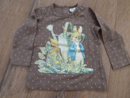 Tričká dievčenské, h&m,74