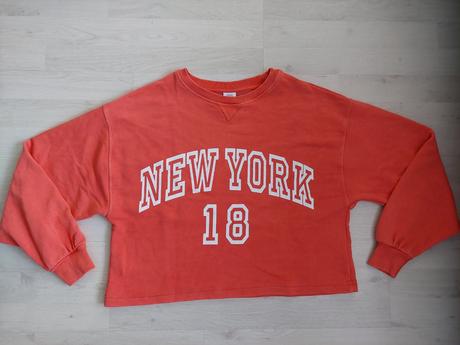 Širšia crop mikina uni, zara