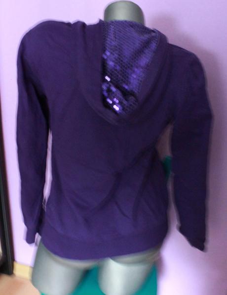 Mikina s trblietkami, m