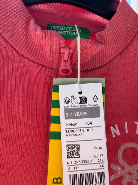 Mikina benetton, benetton,104